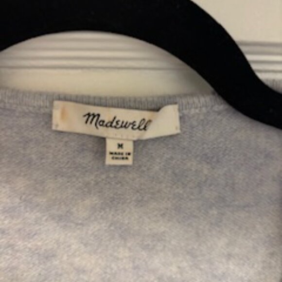 Madewell Wrap V-Neck Sweater in Coziest Yarn - Picture 8 of 8